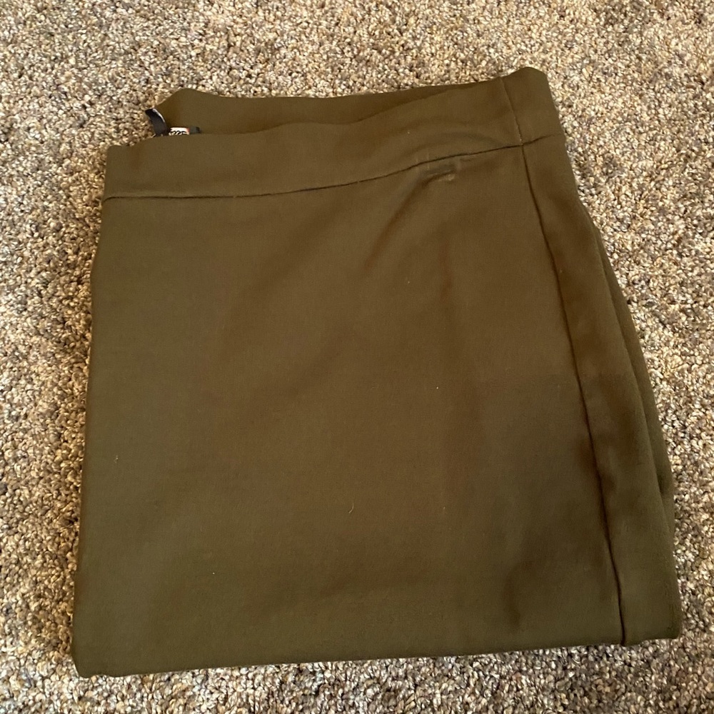 Olive green Skirt